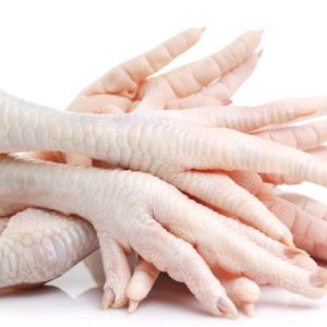 Frozen chicken feet to China